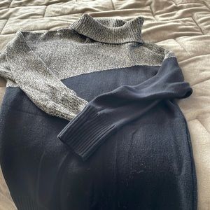 Turtleneck long sweater